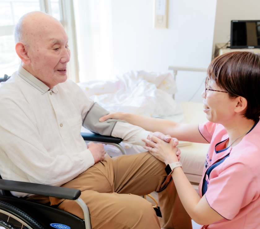 ご利用者様と介護士